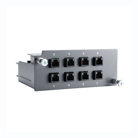 Moxa Fast Ethernet Module W/ 8 100Basefx Multi-ModePort W/ Mtrj PM-7200-8MTRJ